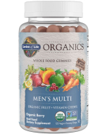 Garden of Life Organics Men's Multi, Berry Flavor, 120 Gummies