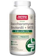 Jarrow Saccharomyces Boulardii + MOS, 90 capsules