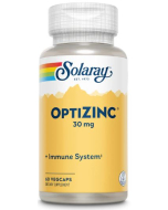 Solaray OptiZinc, 30mg, 60 Vegetarian Capsules