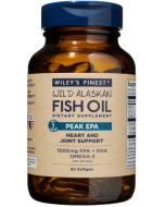 Wiley's Finest Peak EPA, 60 Fish Softgels