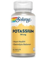 Solaray Potassium, 99mg, 100 Capsules