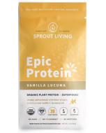 Sprout Living Vanilla Lucuma Protein Powder - Front view