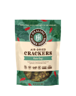  Healing Home Foods Air-Dried Kale Goji Crackers 3.5 oz.