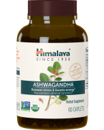 Himalaya Organic Ashwagandha, 60 Caplets