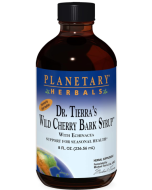 Planetary Herbals Dr. Tierra's Wild Cherry Bark Cough Syrup, 8 oz.