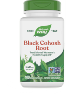 Nature's Way Black Cohosh Root, 100 Vcapsules