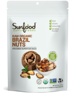 Sunfood Organic Brazil Nuts - Front view