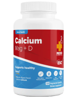 Redd Remedies Calcium Mag + D, 120 Capsules