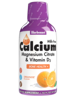 Bluebonnet Liquid Magnesium Citrate Orange Front