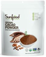 Sunfood Organic Cacao Powder, 8 oz.