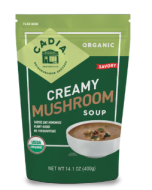 Cadia Organic Creamy Mushroom Soup, 14.1 oz.