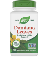 Nature's Way Damiana Leaves, 100 Caps