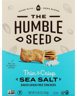 Humble Seed Grain Free Crackers Sea Salt - Front view