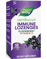 Nature's Way Sambucus Black Elderberry, 30 Lozenges