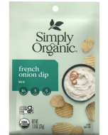 Simply Organic French Onion Dip Mix, 1.1 oz.