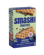 Smash Foods Blueberry Toasties - Front view