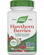 Nature's Way Hawthorn Berries, 100 Vcapsules