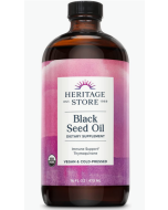 Heritage Organic Black Seed Oil, 16 fl. oz.