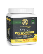 Sunwarrior Active Pre-Workout Non-Stim Yuzu Mango - Front view
