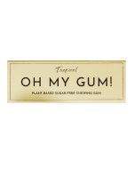 Oh My Gum Plant Based Chewing Gum Tropical - Front view