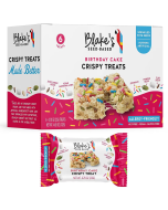 Blake's Seed Based Crispy Treats Birthday Cake - Front view