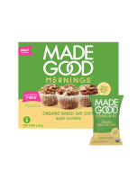 MadeGood Apple Crumble Organic Baked Oat Cups - Front view