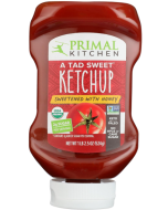 Primal Kitchen, A Tad Sweet Ketchup, Sweetened with Honey - Front view