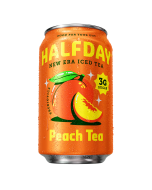 Halfday Iced Tea Prebiotic Peach Tea - Front view