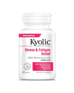 Kyolic Aged Garlic Extract Formula 101, Stress and Fatigue Relief, 100 Capsules - Front view