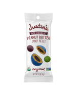 Justin's Dark Chocolate Peanut Butter Candy Pieces - Front view