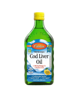 Carlson Norwegian Cod Liver Oil, Lemon Flavor, 16.9 fl. oz.