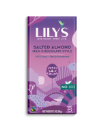 Lily's Salted Almond Milk Chocolate Style Bar, 3 oz.