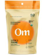 Om Lion's Mane Mushroom Powder - Front view