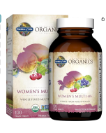 Garden of Life Organics Women's Multi 40+, 120 Tablets