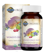 Garden of Life Organics Women's Once Daily Multi, 60 Tablets