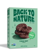 Back to Nature Fudge Mint Cookies - Front view