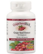 Natural Factors GrapeseedRich 100 mg, 60 Caps