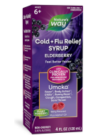 Nature's Way Umcka Elderberry Intensive Cold+Flu, 4 fl. oz.
