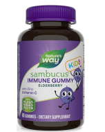 Nature's Way Sambucus Kids Immune Support Gummies, 60 Count