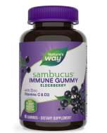 Nature's Way Sambucus Elderberry Gummies, 60 Gummies