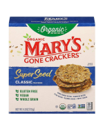 Mary's Gone Crackers Organic Super Seed Crackers Classic - Front view
