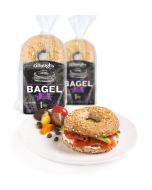 O'Doughs Gluten Free Sprouted Flax Bagels, 6 pack