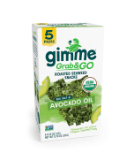 Gimme Grab & Go Sea Salt & Avocado Oil Seaweed Snacks - Front view