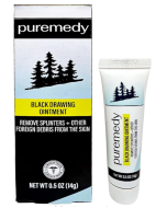 Puremedy Black Drawing Ointment, .5 oz.