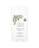 Ola Botanicals Organic Deodorant Lavender Sage - Front view