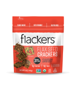 Flackers Savory Flaxseed Crackers, 5 oz.