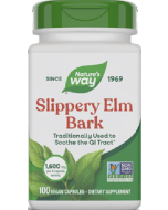Nature's Way Slippery Elm Bark 1.48 g, 100 Capsules