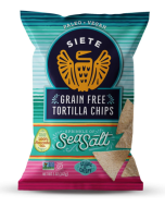 Siete Chips Grain Free Tortilla Chips, Sea Salt Flavor, 5 oz.