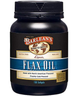 Barlean's Lignan Flax Oil, 1,000 mg, 100 Softgels