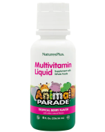 Nature's Plus Animal Parade® Liquid Children's Multivitamin Tropical Berry Flavor 8 fl. oz.
